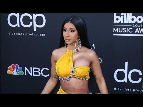 VIDEO : Cardi B Says Her Makeup Line Is Coming Soon
