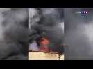 Bordeaux : un incendie a ravagé plusieurs bâtiments