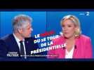 Marine Le Pen répond vertement à Laurent Wauquiez qui lui rappelle le débat de 2017