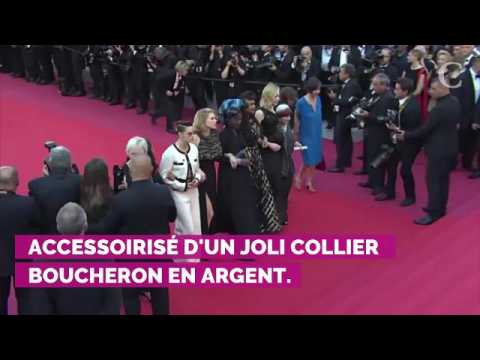 VIDEO : PHOTOS. Cannes 2019 : le mannequin Anja Rubik fait sensation sur le tapis rouge avec un dco