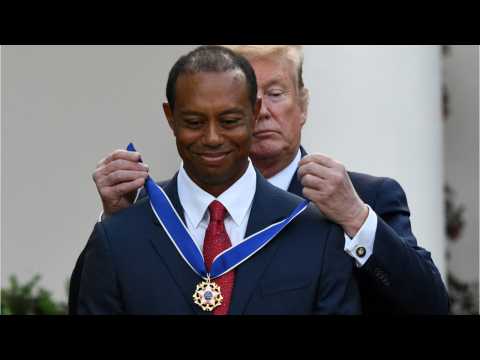 VIDEO : Trump awards highest U.S. civilian honor to Tiger Woods