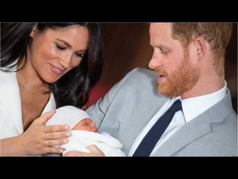 VIDEO : Meghan Markle And Prince Harry Announce Son's Name
