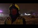 Sortie de piste d'un avion à l'aérodrome d'Annecy : interview du commandant des opérations de secours