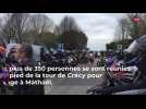 Crécy-en-Ponthieu : hommage à Mathaël