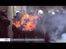Vitrines cassées, voitures brûlées... 400 à 500 casseurs ont infiltré la manifestation à Paris (Vidéo)