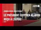 Emmanuel Macron reçoit le président égyptien Abdel Fattah al-Sissi à l'Élysée
