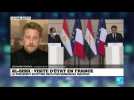 Visite d'al-Sissi à Paris : E. Macron évoque les droits de l'Homme devant son homologue égyptien