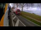 Loir-et-Cher : l'ahurissante vidéo d'un camion réalisant un dépassement dangereux au mépris du code de la route