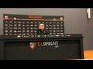 Christophe Pelissier, entraîneur du FC Lorient, évoque le Stade Rennais