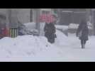 Importantes chutes de neige au Japon