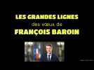 Les grandes lignes des vSux de François Baroin