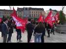 Roubaix : des militants de gauche et des syndicats manifestent sur la Grand place