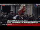 Puy-de-Dôme : L'hommage de Gérald Darmanin aux trois gendarmes