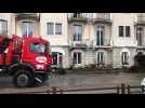 Annecy / Sevrier : un camion-benne heurte un immeuble