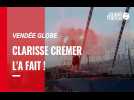 VIDÉO. Vendée Globe : revivez l'arrivée de Clarisse Cremer aux Sables-d'Olonne