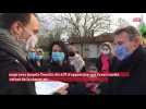 L'union de la gauche abbevilloise manifeste contre la fermeture de deux classes