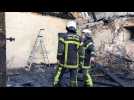 Incendie au château d'Avrillé : 500 m2 de chaix détruits