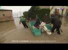 Crue de la Garonne : des villages cernés par les eaux en Gironde