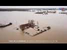Inondations dans le Sud-Ouest : les images aériennes des dégâts