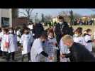 Frontignan : cérémonie de clôture de la semaine olympique et paralympique à l'école des Terres Blanches