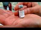 Claude Flandre premier vacciné de l'Oise ce mardi matin à Compiègne