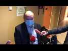 Première journée de vaccination au centre hospitalier Annecy-Genevois : interview de Vincent Delivet, le directeur