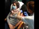 Arras : Dominique se fait vacciner contre la Covid-19