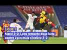 Football: mené 3-0, Lens remonte deux buts contre Lyon mais s'incline 3-2