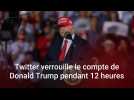 États-Unis : Twitter verrouille le compte de Donald Trump et prévient qu'il pourrait être supprimé