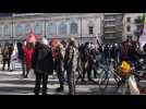 Manifestation des enseignants et AED (surveillants) à Chambéry