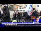 Crise sanitaire : manifestation des enseignants