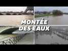 Après la tempête Justine, les images de ces cours d'eau français en crue