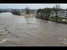 Lot : la crue après la tempête Justine inquiète à Cahors, une école évacuée