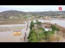 Tarn-et-Garonne : les images saisissantes des inondations filmées par un drone
