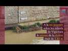 La crue de l'Aisne s'est amorcée à Soissons