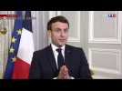 Vaccins : Emmanuel Macron répond à TF1-LCI