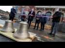 Bruay-la-Buissière : deux nouvelles cloches intègrent le beffroi de l'hôtel de ville