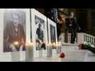 Rock et prières: des fans rendent hommage à Johnny à La Madeleine