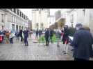 Manifestation des restaurateurs devant la préfecture d'Angers (10/12/2020)