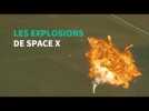 La dernière fusée de Space X a explosé, comme beaucoup d'autres avant elle