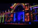 Évian-les-Bains : le Palais Lumière illuminé pour les fêtes