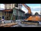 Destruction du gymnase des Ewües
