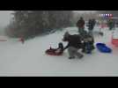 La neige n'a pas eu raison des habitants du Massif central