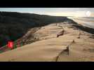 À Longeville-sur-mer en Vendée, on modifie le profil des dunes pour les renforcer