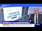 Vacciner dès 75 ans, mission impossible ? - 17/01