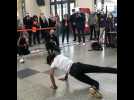 Hip-hop à la gare de Saint-Brieuc