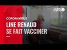 VIDÉO. Line Renaud se fait vacciner contre le coronavirus