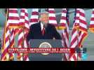 Etats-Unis : Donald Trump s'exprime une dernière fois avant l'investiture de Joe Biden