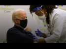 États-Unis : Joe Biden se fait vacciner contre le coronavirus