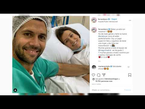 VIDEO : Ana Boyer y Fernando Verdasco dan la bienvenida a su segundo hijo